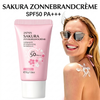 SPF50+ zonnebrandcrème met sakura