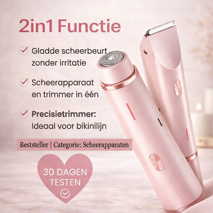 Intiemscheerapparaat voor vrouwen