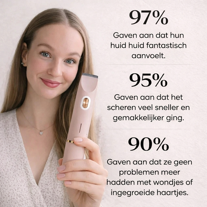 Intiemscheerapparaat voor vrouwen