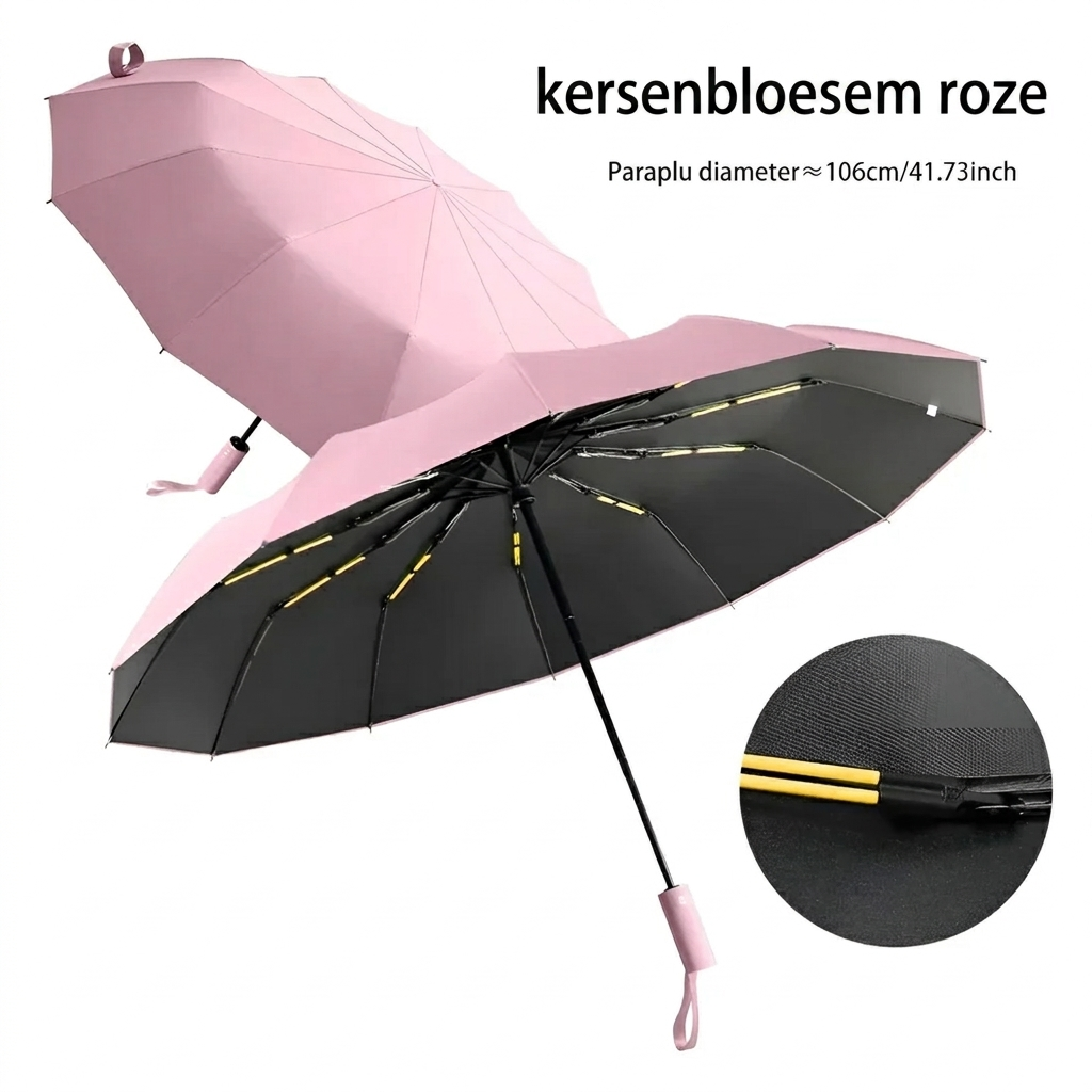 Duurzame paraplu met UV-bescherming