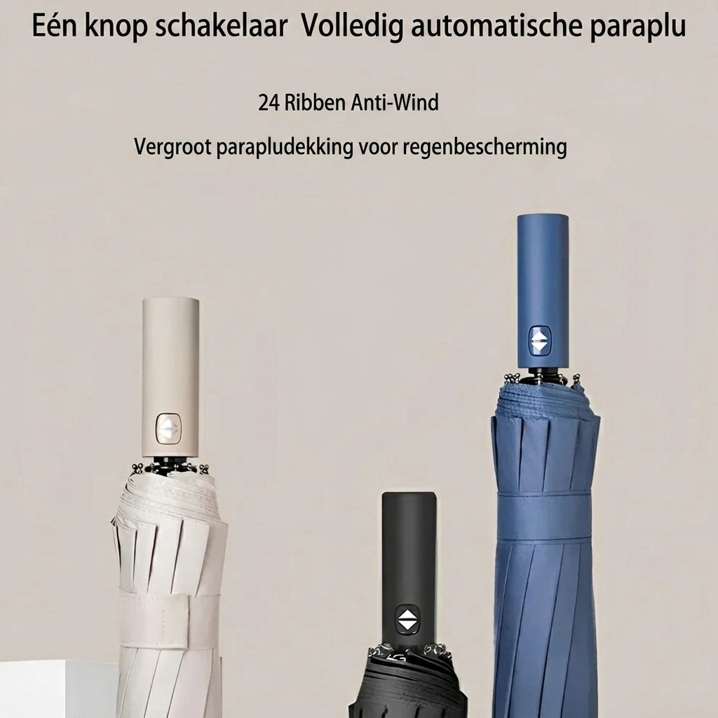 Duurzame paraplu met UV-bescherming