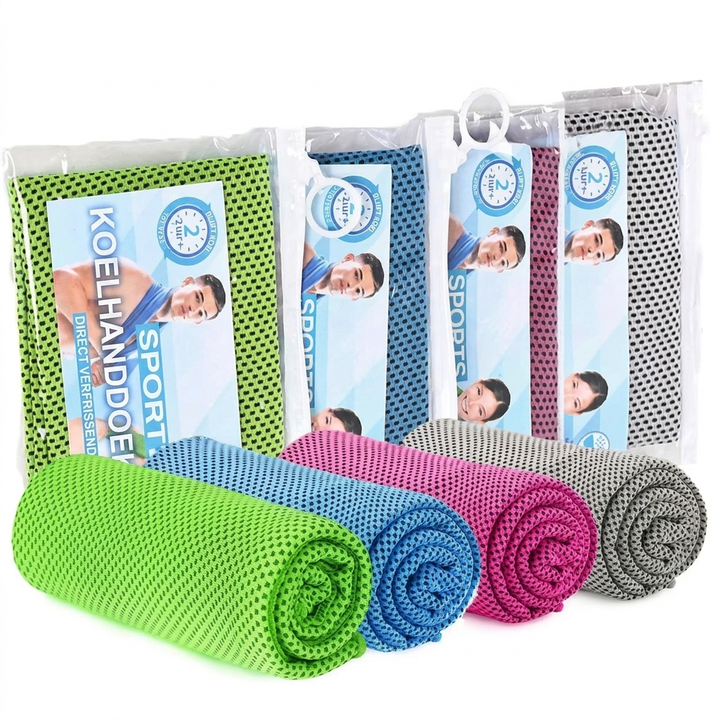 Set van 4 koelhanddoeken