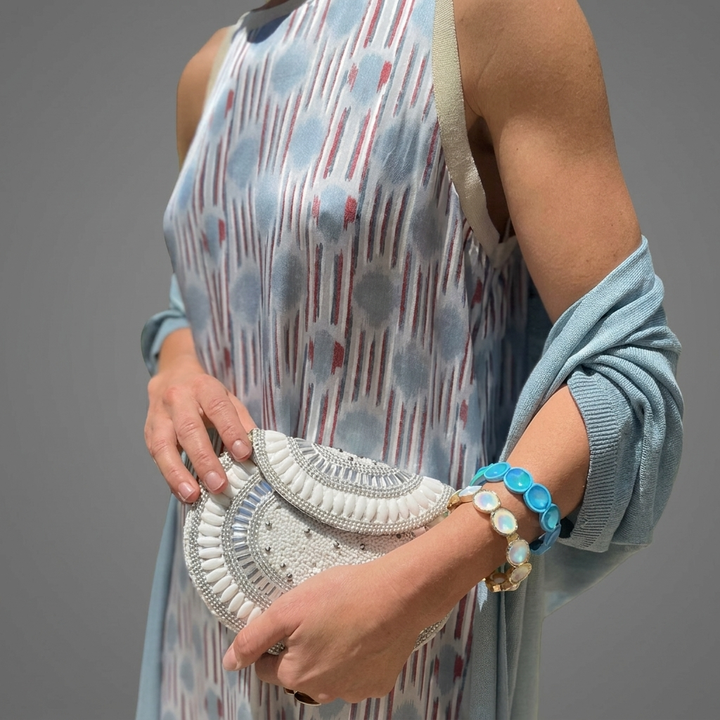 Dames Jurk met Cape en Elegantie