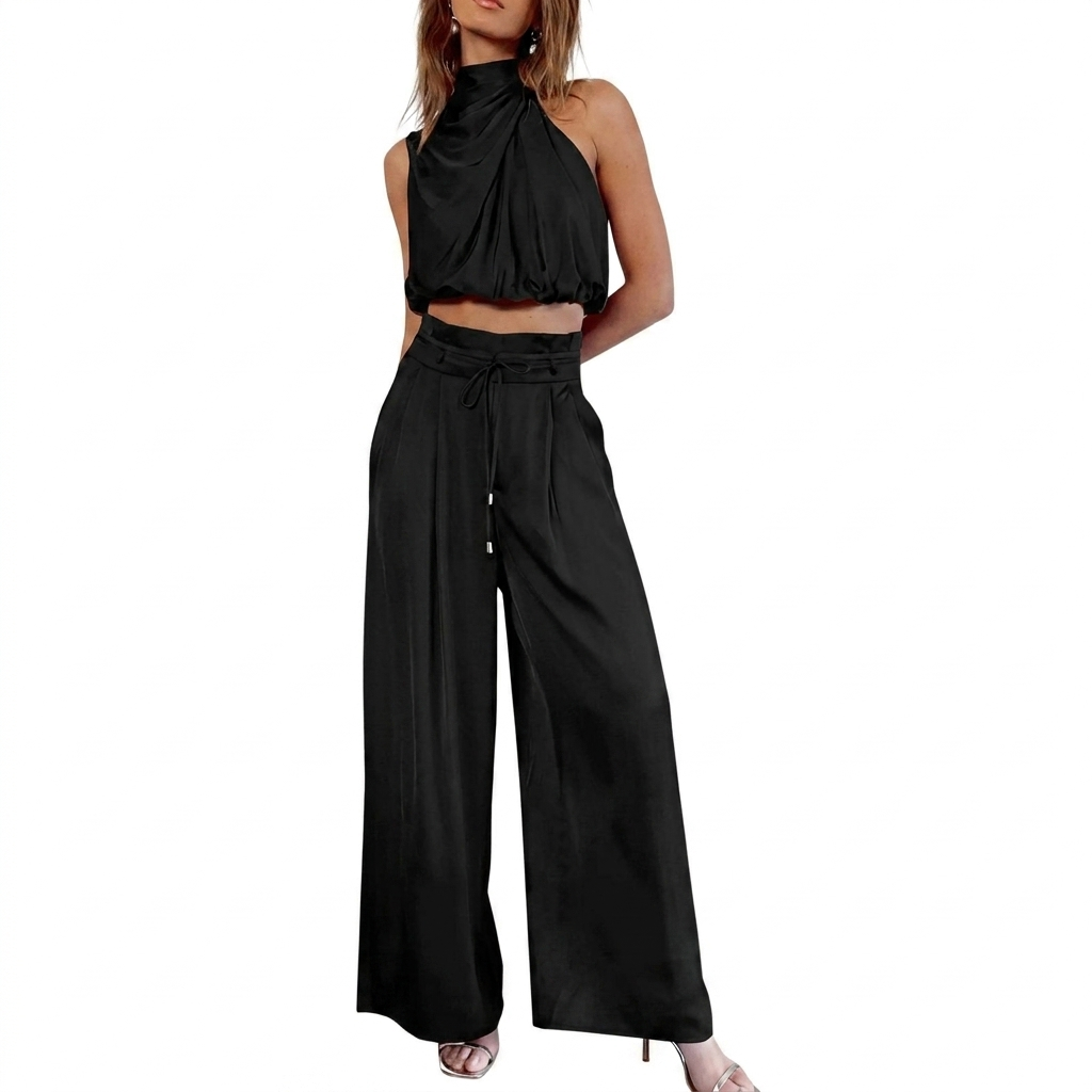 Dames Zomerset met Mouwloze Top en Wijde Broek