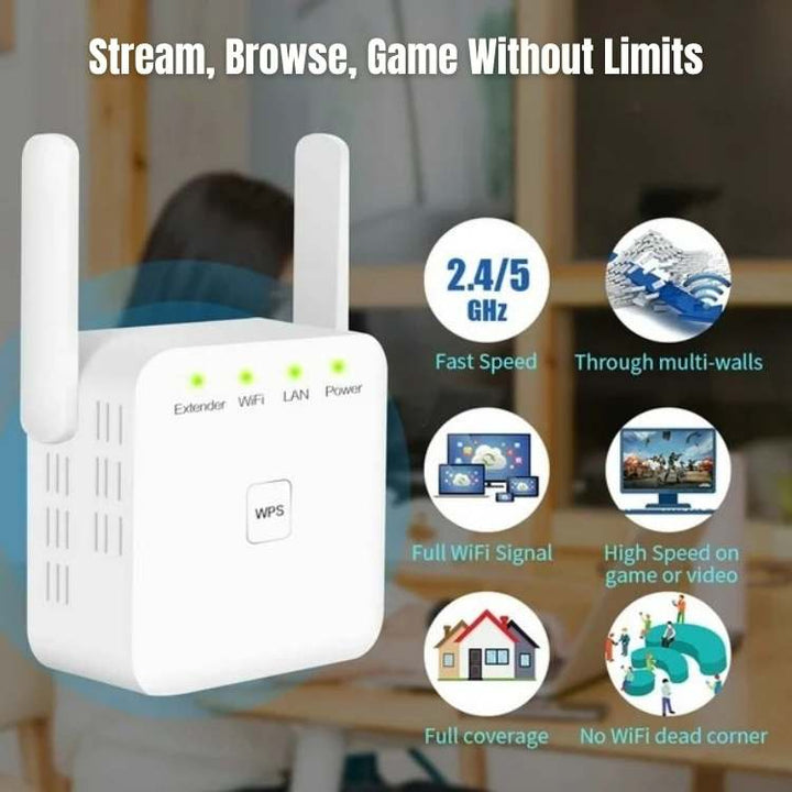 High-Speed 5G WiFi Versterker