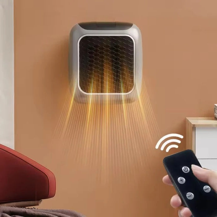 Stopcontactkachel 800W met thermostaat en 12 uur timer