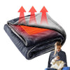 Elektrische warmtesjaal van pluche met drie standen via USB