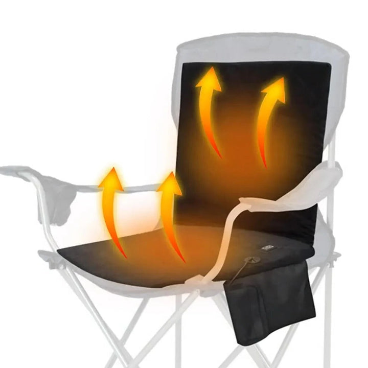 Draagbaar warmtekussen voor op je stoel, 3 standen