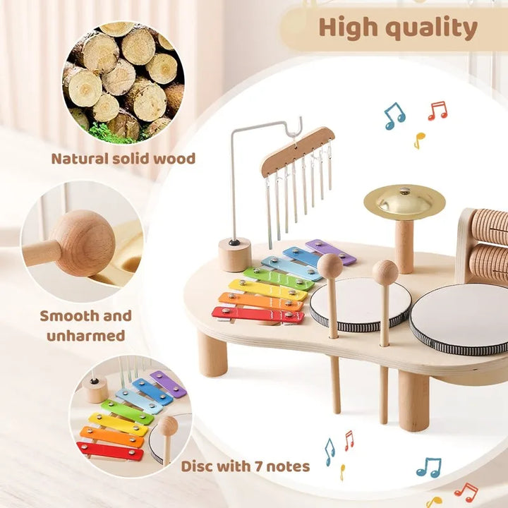 Creatieve Houten Muziekstation – MelodyMaker