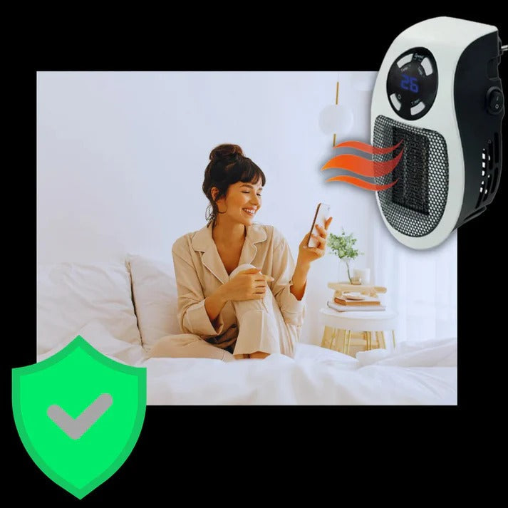 Mini stopcontactkachel met display, timer en draaistekker