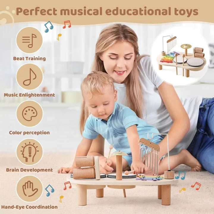 Creatieve Houten Muziekstation – MelodyMaker