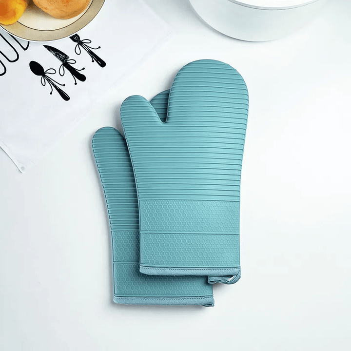 HEATSAFE – Antislip Siliconen Ovenwanten voor Maximale Hittebescherming