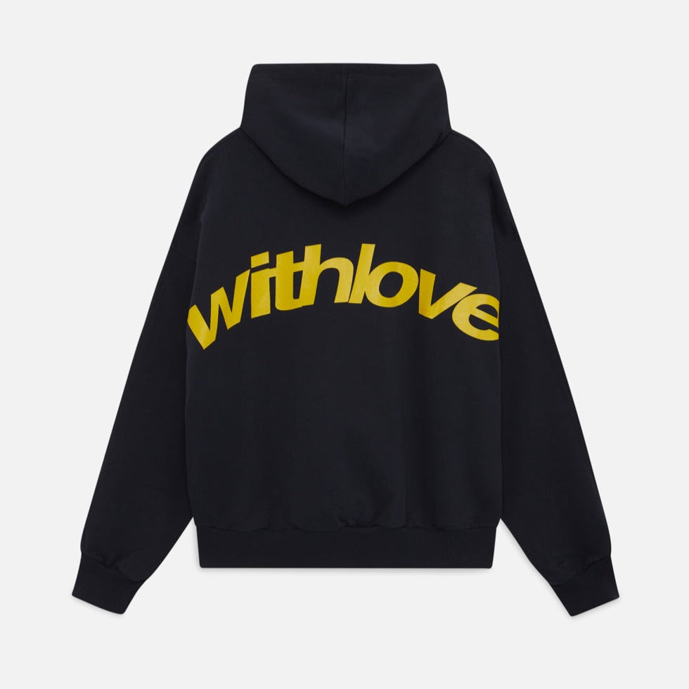 Hoodie met Gotische Print voor Streetwear Liefhebbers
