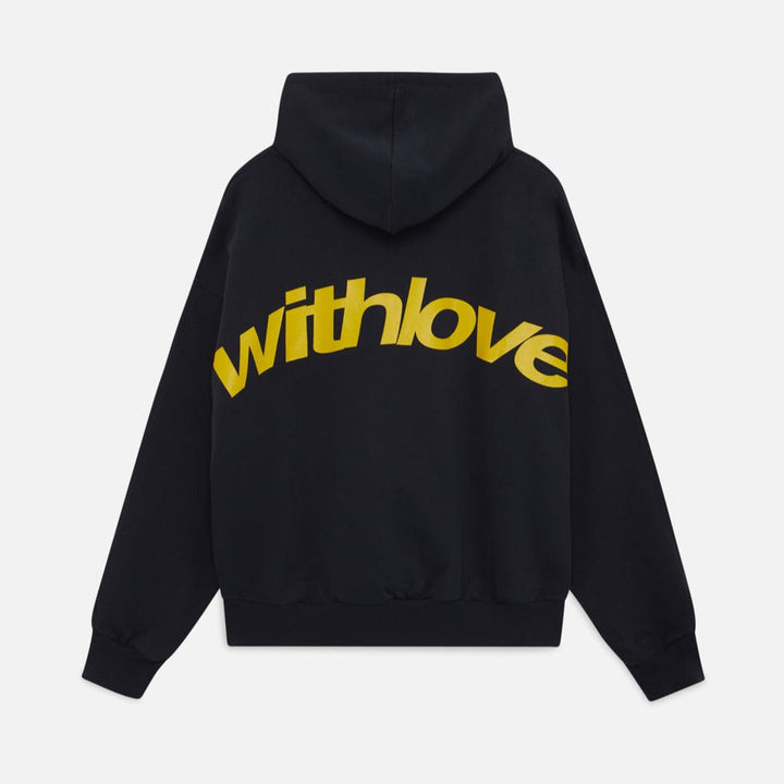 Hoodie met Gotische Print voor Streetwear Liefhebbers
