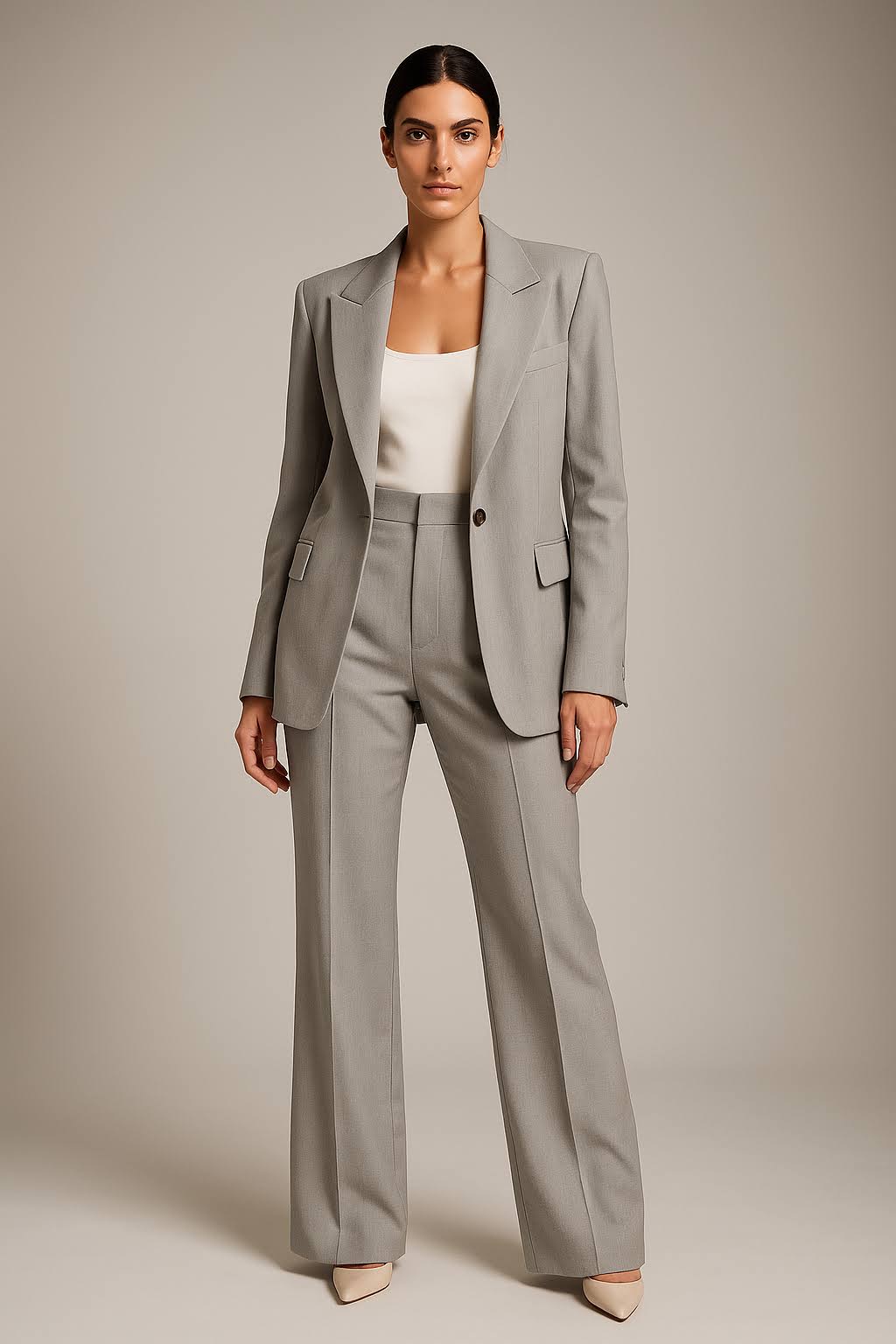 Tweedelig Blazer & Pantalon Set