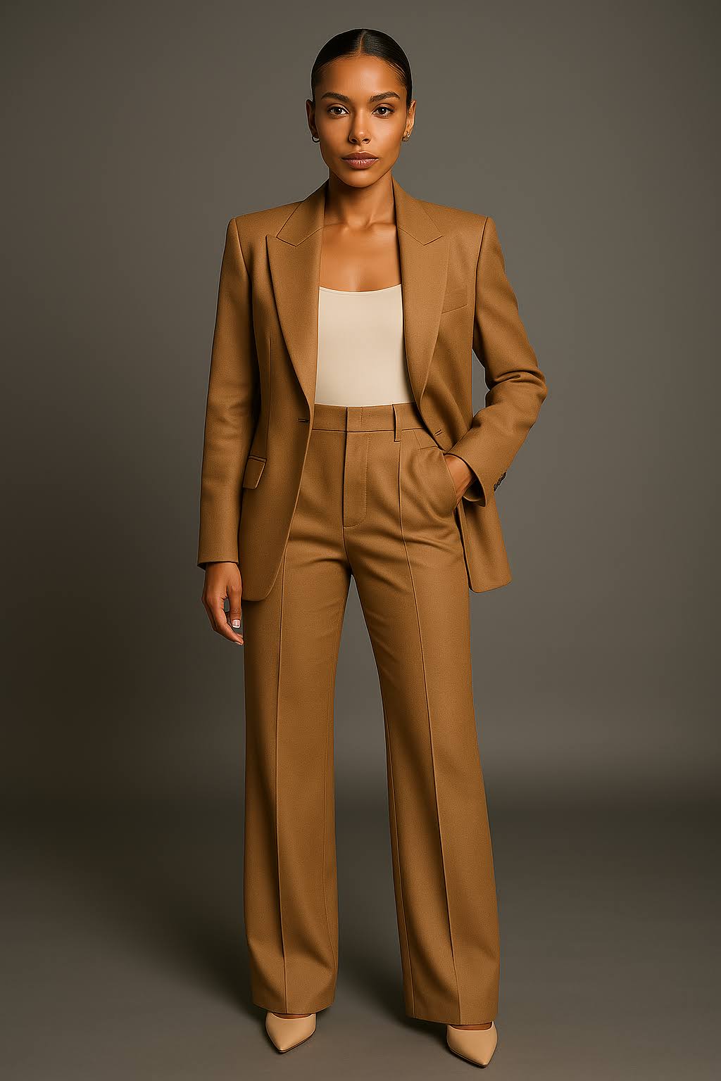 Tweedelig Blazer & Pantalon Set