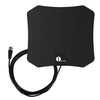 Binnenantenne voor tv, digitaal HDTV, plat, coaxkabel, voor wandmontage of opplakken