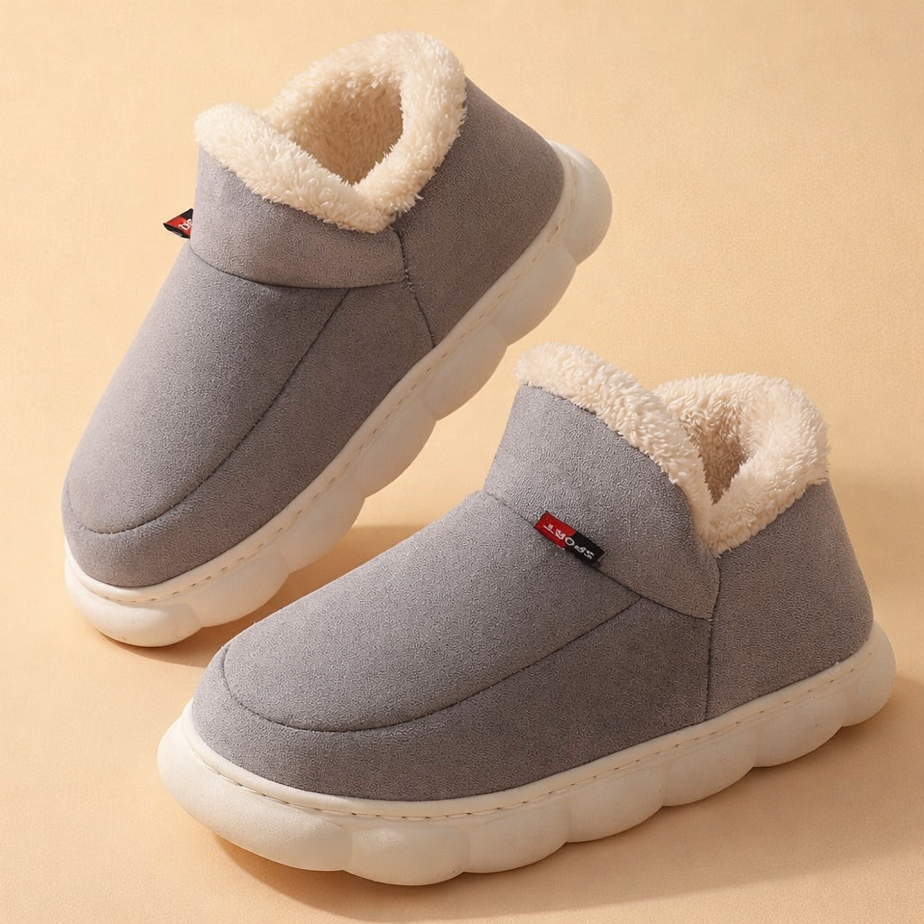 Dames Winterpantoffels met Warme Voering en Antislipzool