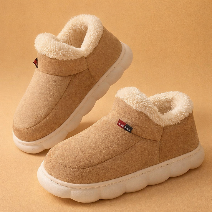 Dames Winterpantoffels met Warme Voering en Antislipzool