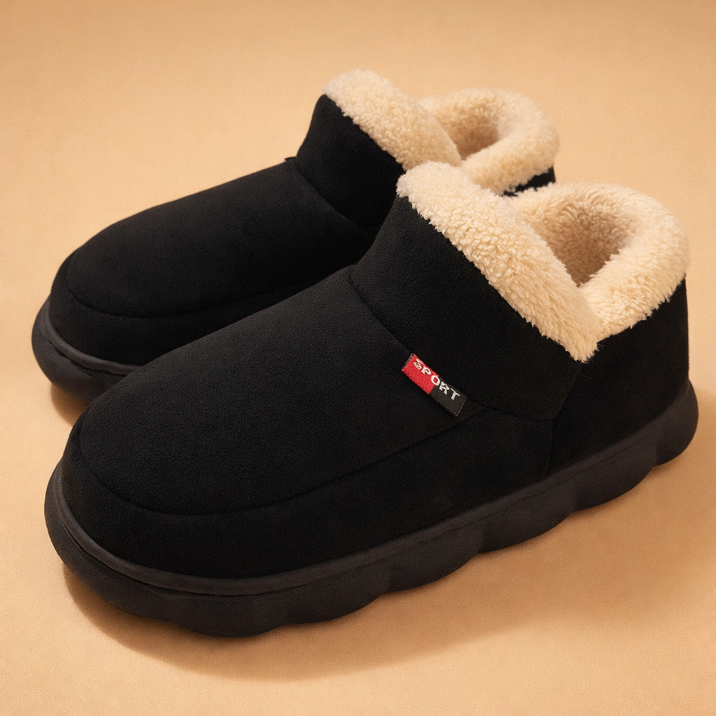 Dames Winterpantoffels met Warme Voering en Antislipzool
