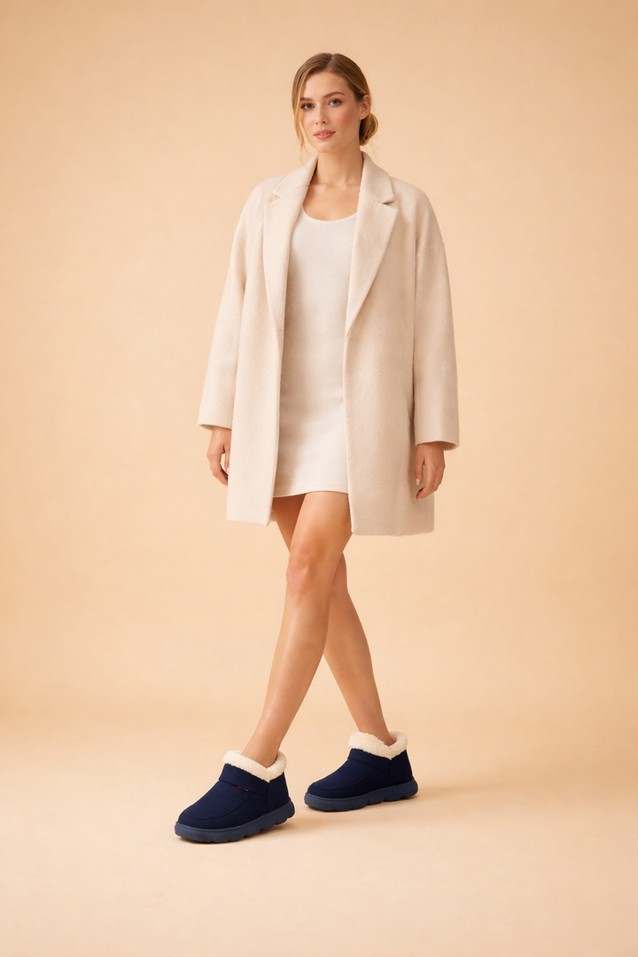 Dames Winterpantoffels met Warme Voering en Antislipzool