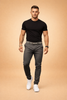 Heren Broek Slim Fit met Getailleerde Taille - Smart Casual