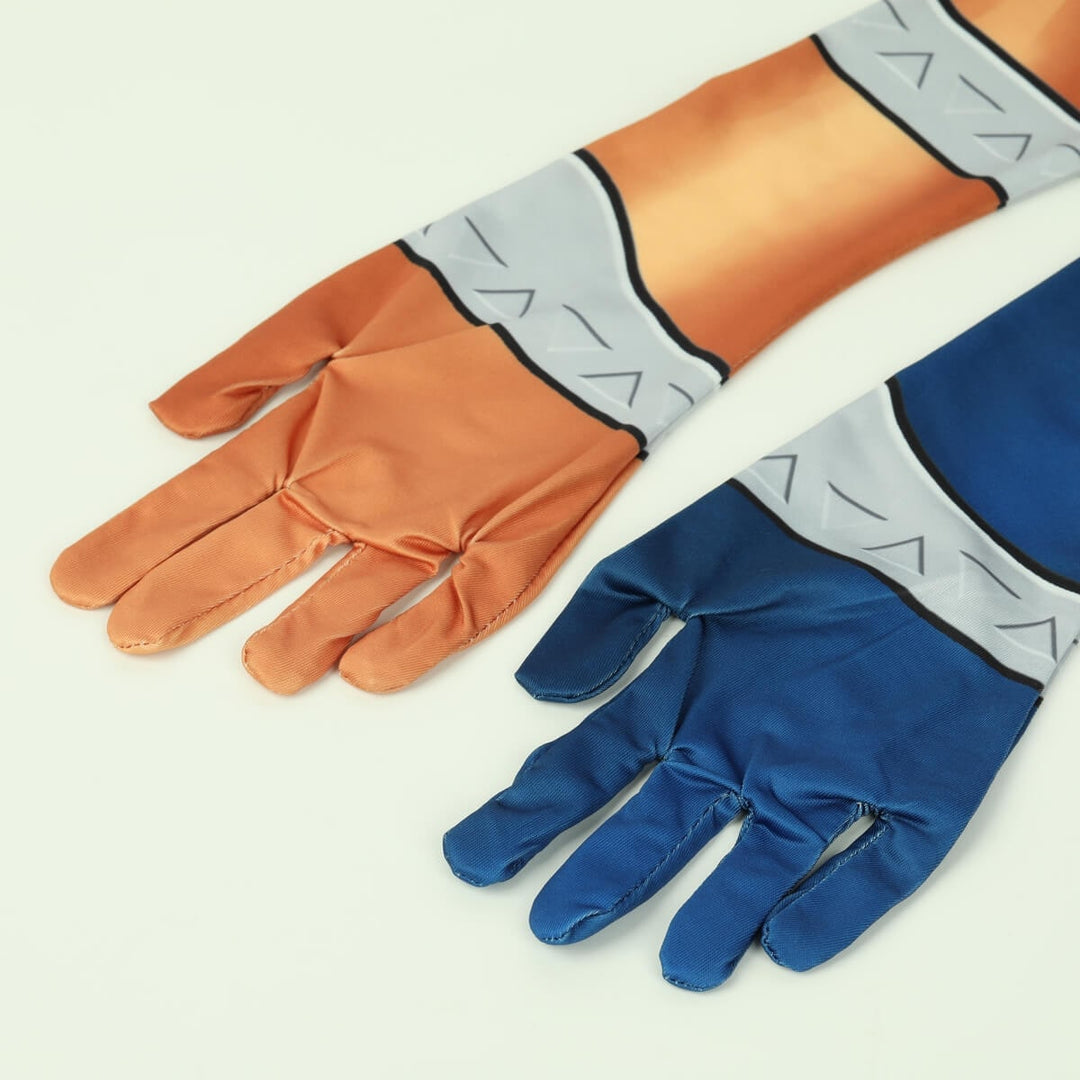 Halloween superheldenkostuum voor kinderen, jumpsuit verkleedset met bliksemschicht op de borst