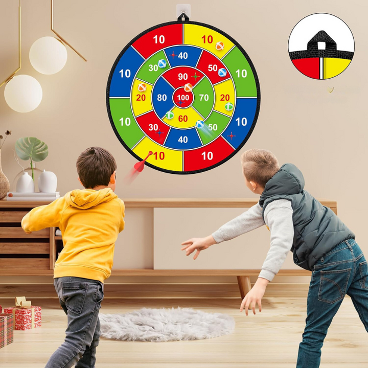 Groot Doelwit voor Kinderen met Kleefballetjes en Pijltjes – PlayTarget