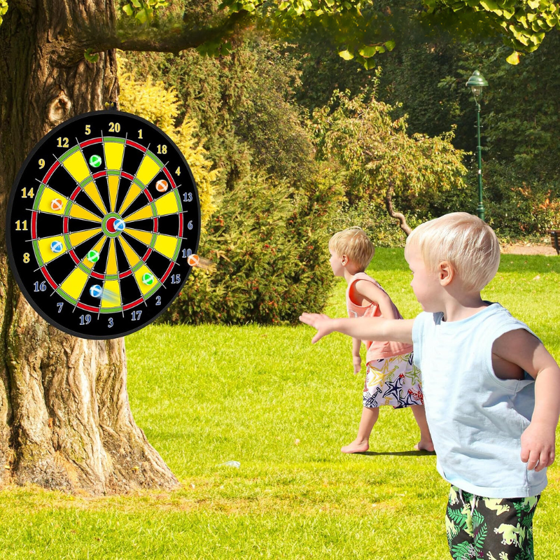 Groot Doelwit voor Kinderen met Kleefballetjes en Pijltjes – PlayTarget