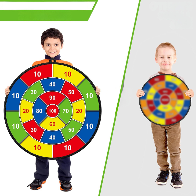 Groot Doelwit voor Kinderen met Kleefballetjes en Pijltjes – PlayTarget