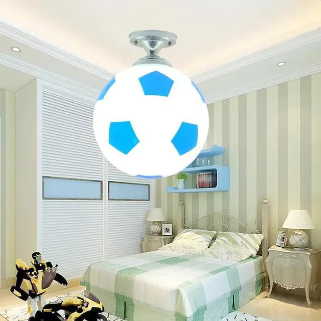 Voetbalthema Plafondlamp – GoalBright