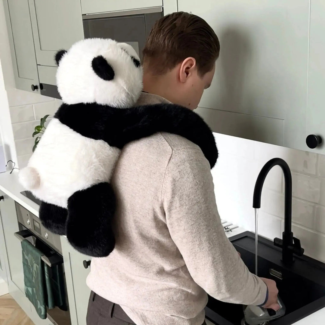 Zachte pluchen knuffel van 45 cm tegen stress met lange knuffelarmen