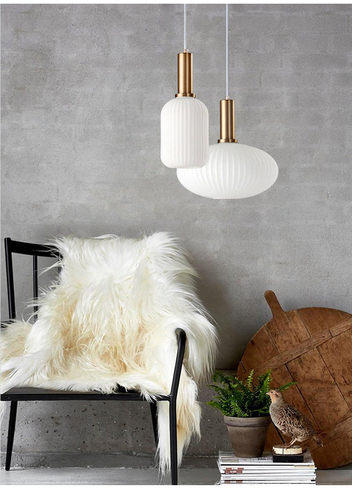 Retro Glazen Hanglamp – ColorVibe