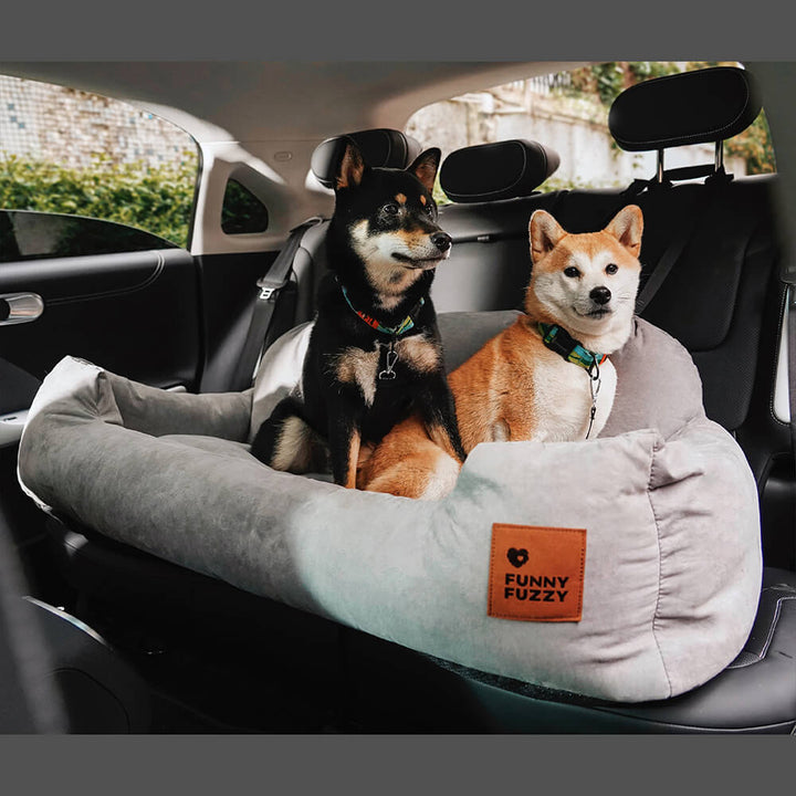 Comfortabel Autobed voor Honden - RoadPaw