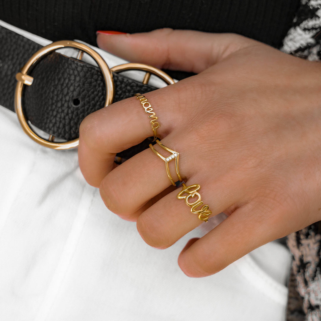 Stijlvolle Mama Ring - Emma