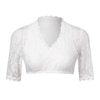 Witte dirndlblouse voor dames voor het Oktoberfest