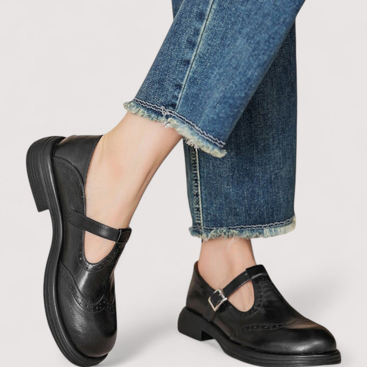 Comfortabele mary jane-ballerina's – schoenen met steun voor de hele dag