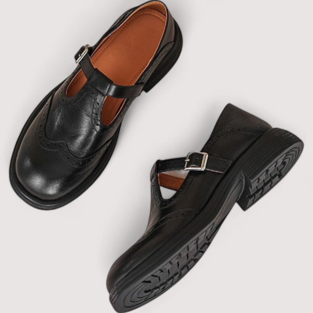 Comfortabele mary jane-ballerina's – schoenen met steun voor de hele dag