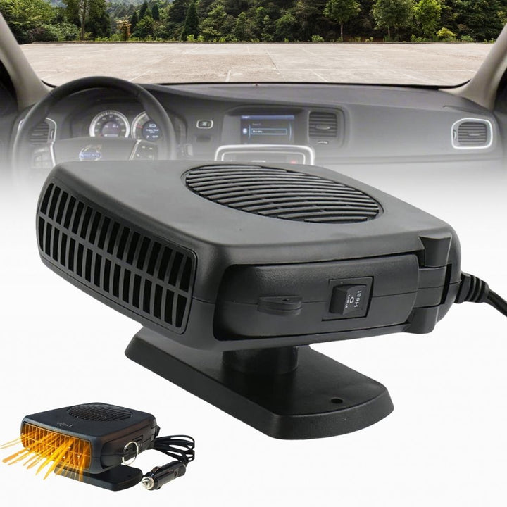 Keramische autokachel 12V met 150/300W en thermostaat