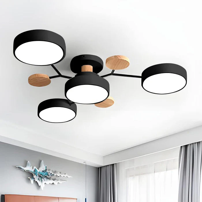 Moderne LED-kroonluchter voor de woonkamer