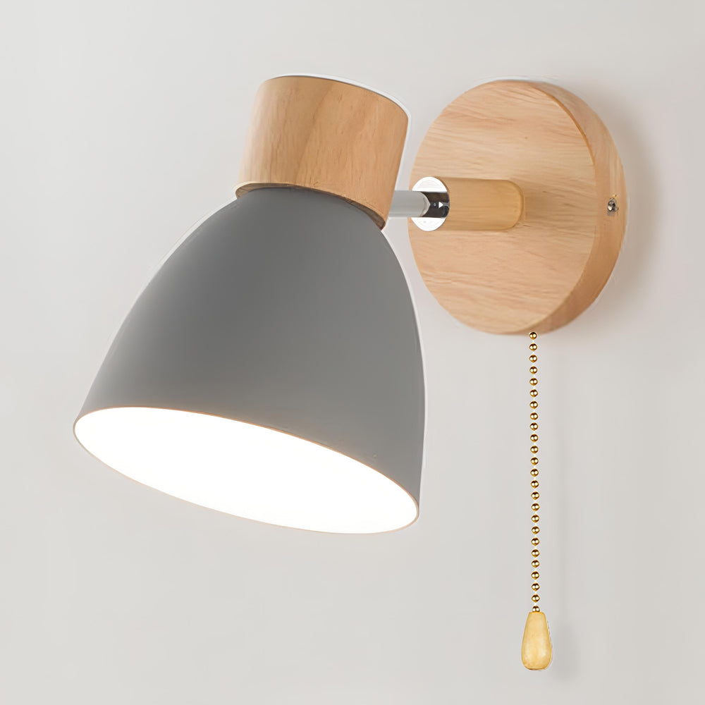 Scandinavische wandlampen met trekschakelaar