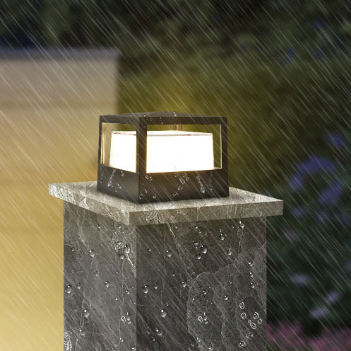 Aluminium LED Buitenlamp voor Paal of Pilaar - Rond of Vierkant