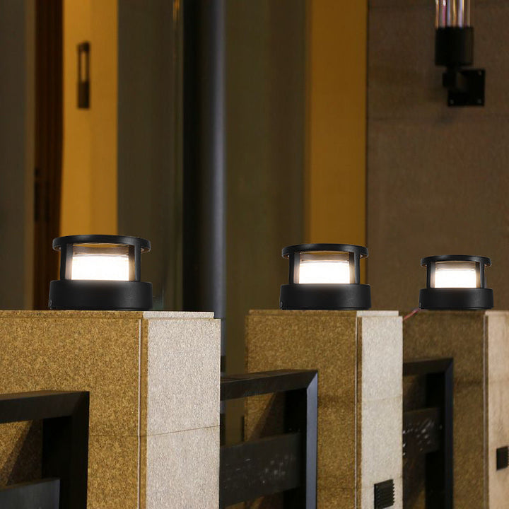 Aluminium LED Buitenlamp voor Paal of Pilaar - Rond of Vierkant