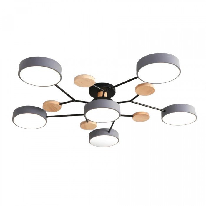 NordicGlow | Vertakte LED Plafondlamp in Scandinavische Stijl