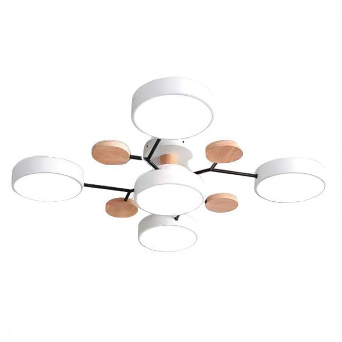 NordicGlow | Vertakte LED Plafondlamp in Scandinavische Stijl