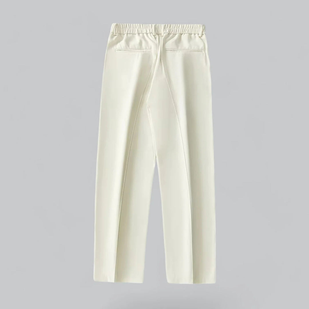 Stijlvolle En Comfortabele Heren Broek Met Wijde Pijpen - Nova