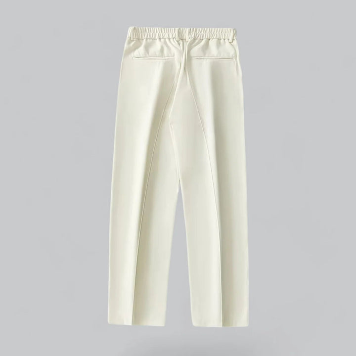 Stijlvolle En Comfortabele Heren Broek Met Wijde Pijpen - Nova