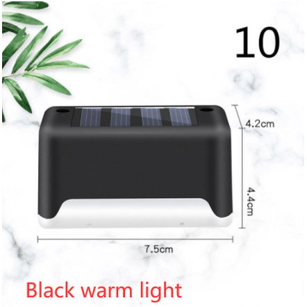 Solar vlonder- en hekverlichting voor buiten met trapverlichting voor terrastrappen en looppaden