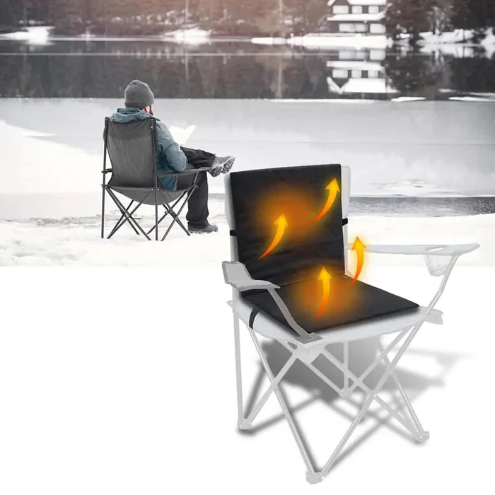 Verwarmd zitkussen met USB en drie warmtestanden