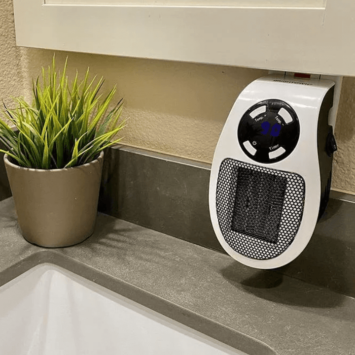 Draagbare kachel 500 W met thermostaat 15–32 °C